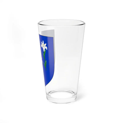 Blason de la famille Lefèvre dOrmesson (France) (Coat of Arms) Pint Glass 16oz - Go Mug Yourself