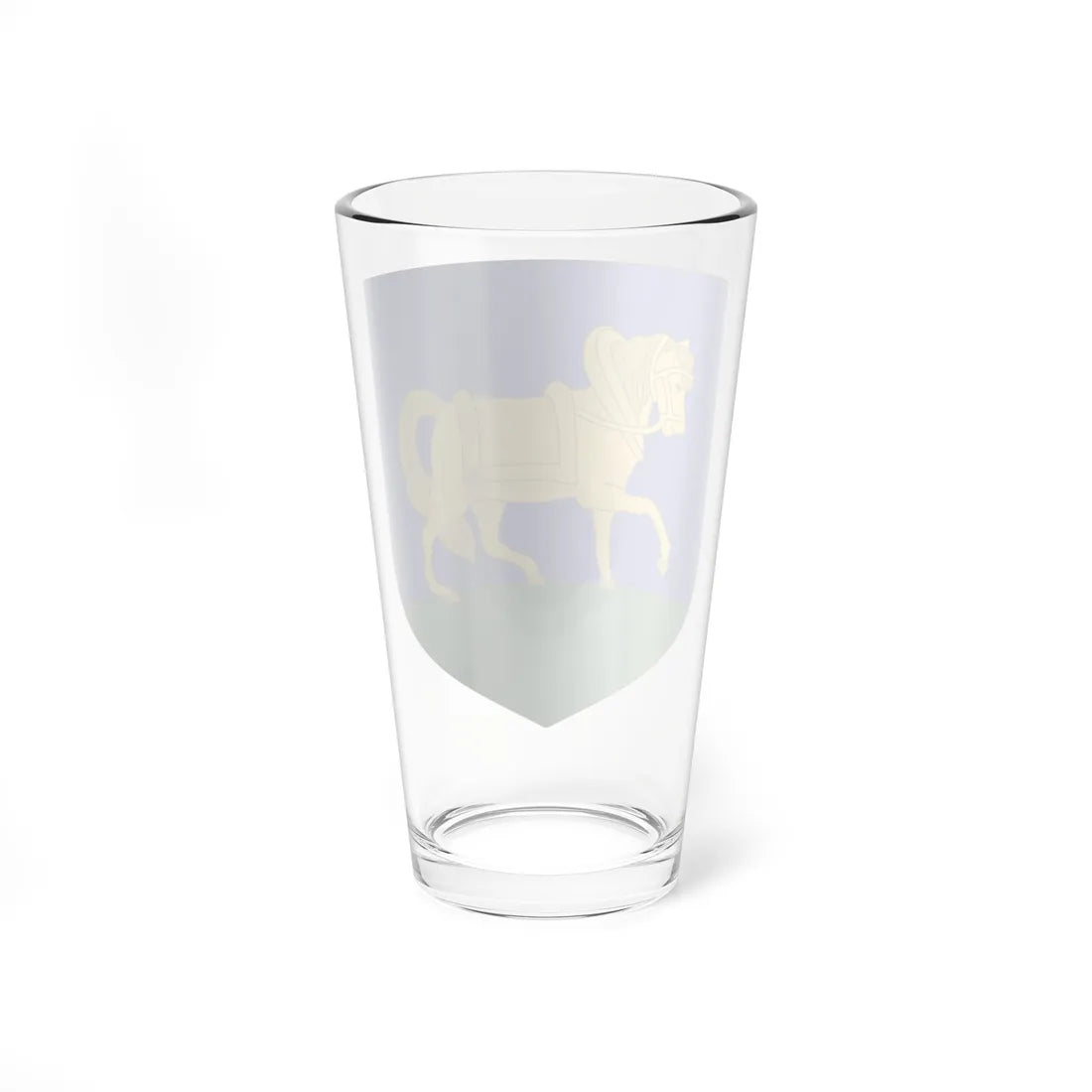 Blason de la famille Mallié (France) (Coat of Arms) Pint Glass 16oz - Go Mug Yourself