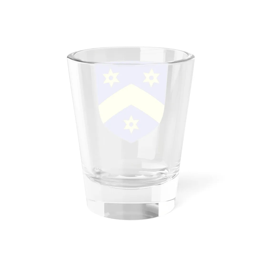 Blason de la famille Maujoüan du Gasset (France) (Coat of Arms) Shot Glass 1.5oz - Go Mug Yourself