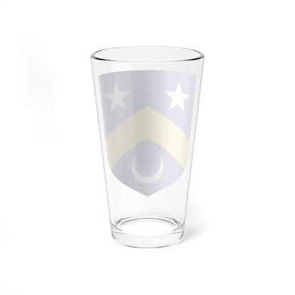 Blason de la famille Millin de Grandmaison (France) (Coat of Arms) Pint Glass 16oz - Go Mug Yourself