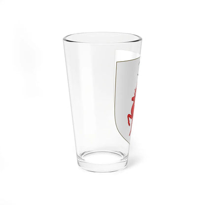 Blason de la famille Penin de La Raudière (France) (Coat of Arms) Pint Glass 16oz - Go Mug Yourself