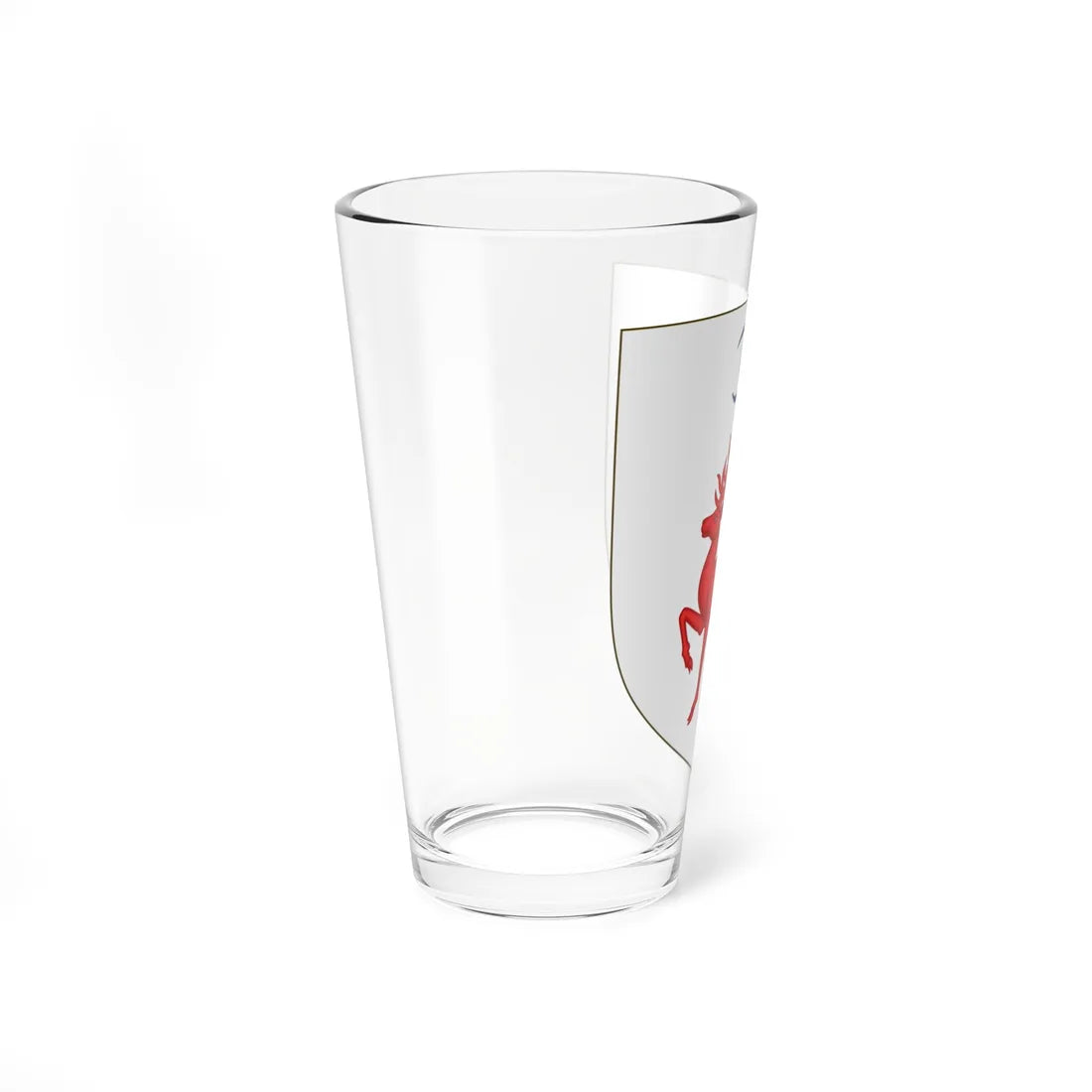Blason de la famille Penin de La Raudière (France) (Coat of Arms) Pint Glass 16oz - Go Mug Yourself