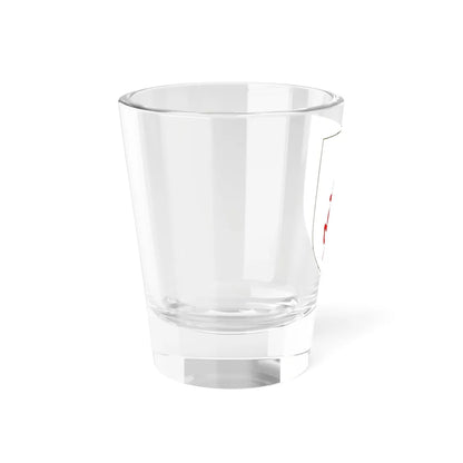 Blason de la famille Penin de La Raudière (France) (Coat of Arms) Shot Glass 1.5oz - Go Mug Yourself