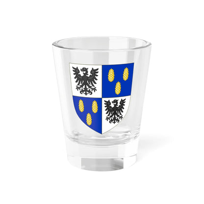 Blason de la famille Pineton de Chambrun (France) (Coat of Arms) Shot Glass 1.5oz 1.5oz - Go Mug Yourself