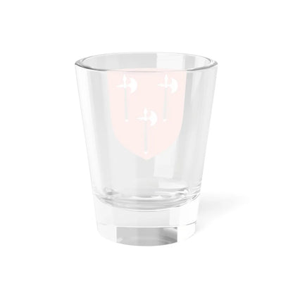 Blason de la famille Poictevin (France) (Coat of Arms) Shot Glass 1.5oz - Go Mug Yourself