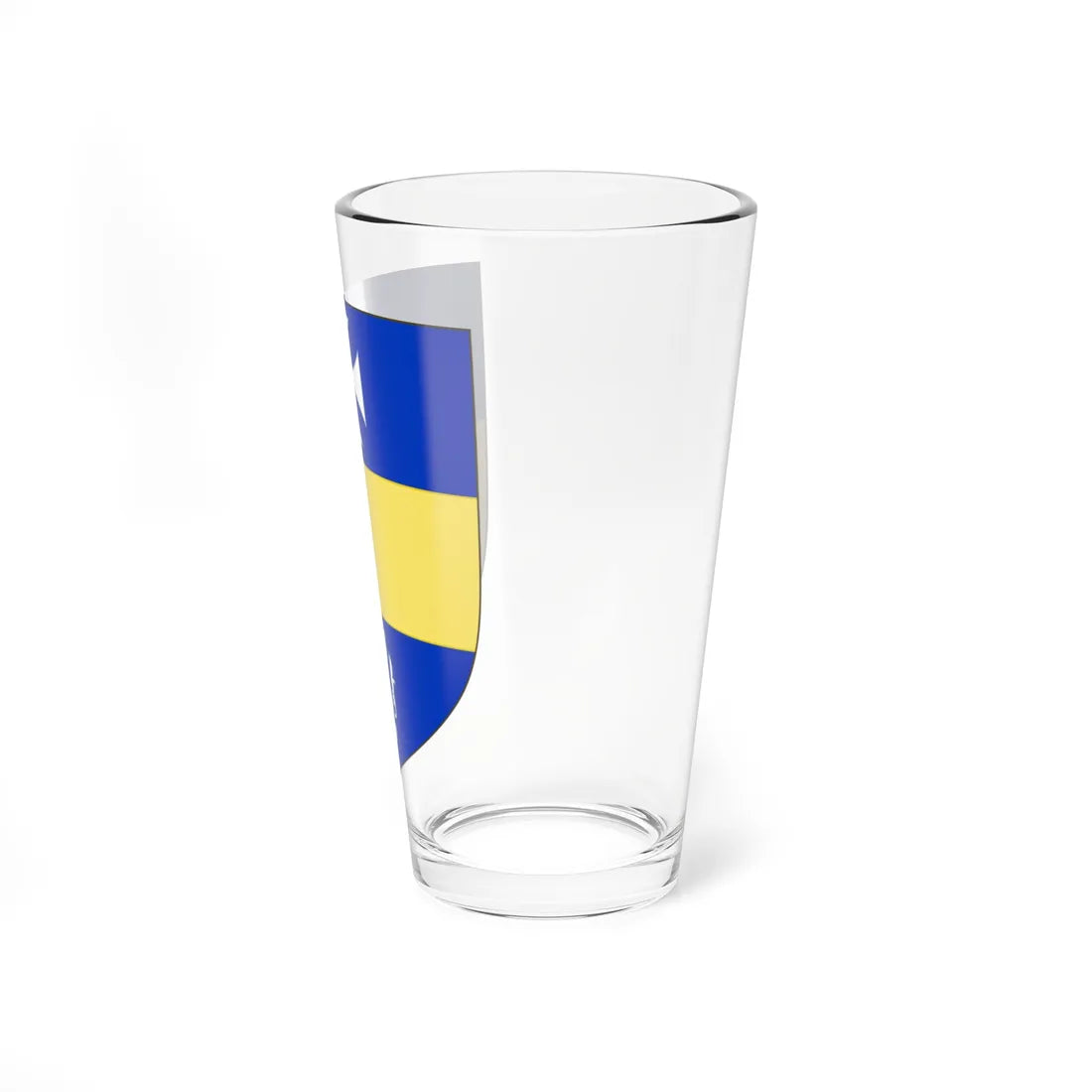 Blason de la famille Saint-Just dAutingues (France) (Coat of Arms) Pint Glass 16oz - Go Mug Yourself