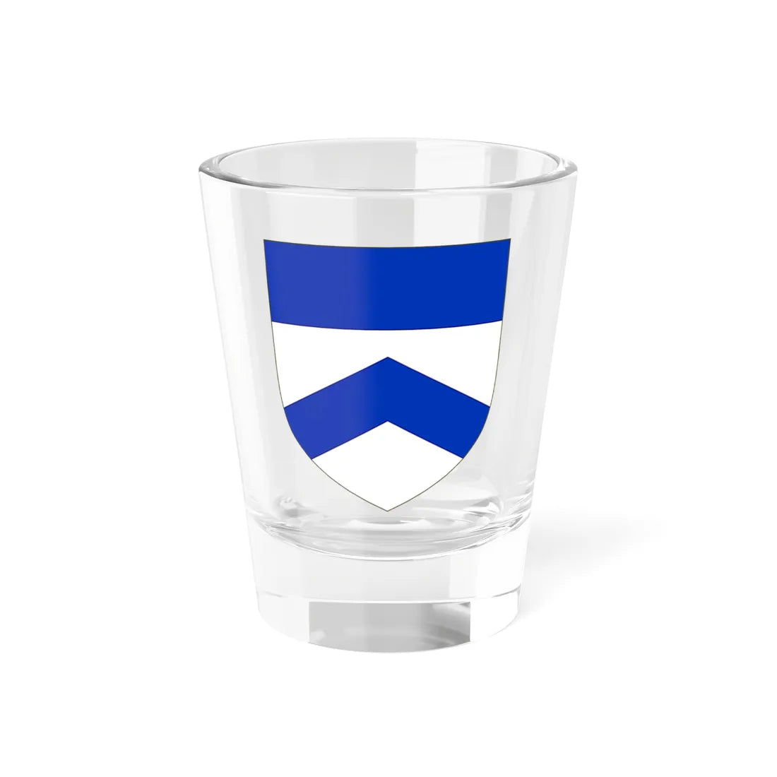 Blason de la famille Thibaut de La Rochethulon (France) (Coat of Arms) Shot Glass 1.5oz 1.5oz - Go Mug Yourself