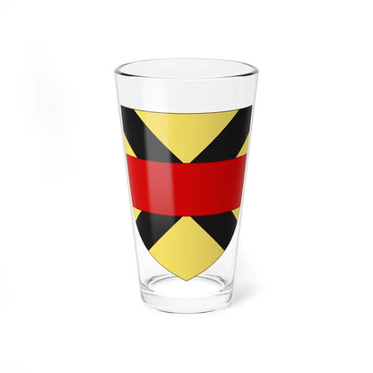 Blason de la famille Vasse (France) (Coat of Arms) Pint Glass 16oz 16oz - Go Mug Yourself