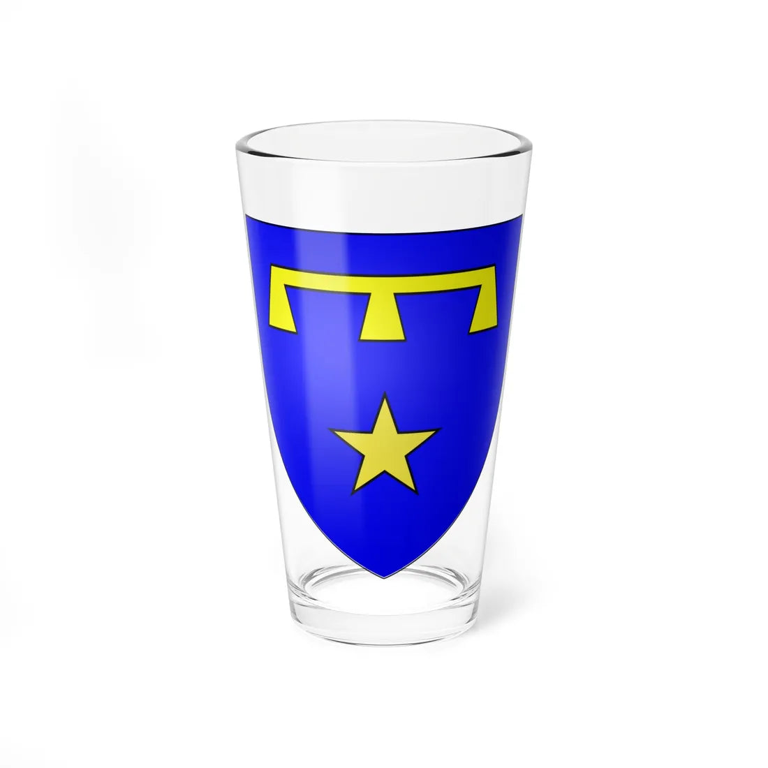 Blason de la vile dAbancourt 59 Nord-France (France) (Coat of Arms) Pint Glass 16oz 16oz - Go Mug Yourself