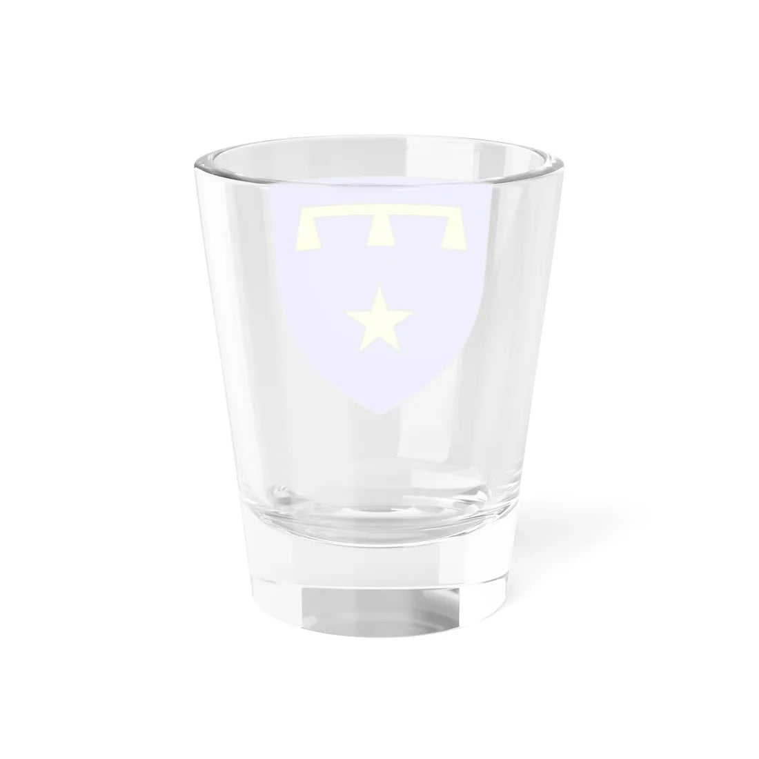 Blason de la vile dAbancourt 59 Nord-France (France) (Coat of Arms) Shot Glass 1.5oz - Go Mug Yourself