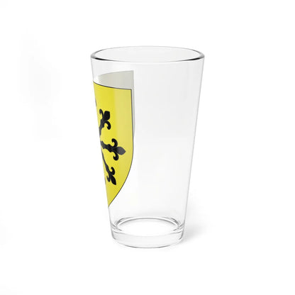 Blason de la ville dAbscon 59 Nord-France (France) (Coat of Arms) Pint Glass 16oz - Go Mug Yourself