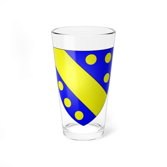 Blason de la ville dAulnoy 59 Nord-France (France) (Coat of Arms) Pint Glass 16oz 16oz - Go Mug Yourself
