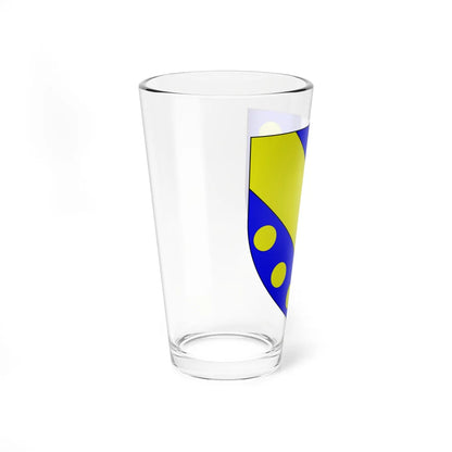 Blason de la ville dAulnoy 59 Nord-France (France) (Coat of Arms) Pint Glass 16oz - Go Mug Yourself