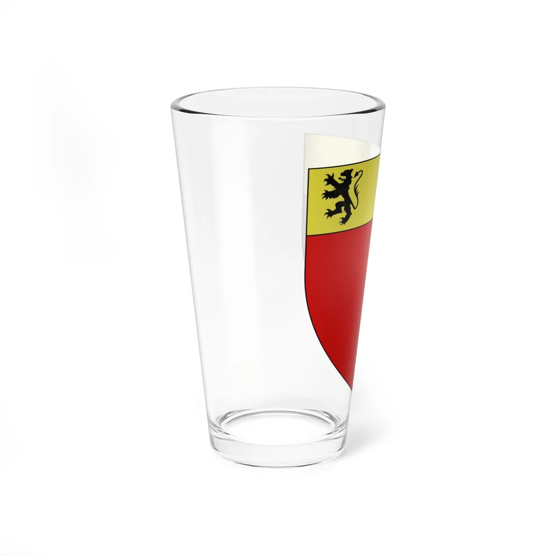 Blason de la ville de Bachy 59 Nord-france (France) (Coat of Arms) Pint Glass 16oz - Go Mug Yourself