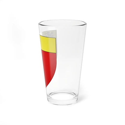 Blason de la ville de Bachy 59 Nord-france (France) (Coat of Arms) Pint Glass 16oz - Go Mug Yourself