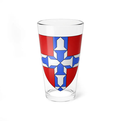 Blason de la ville de Bailleul 59 Nord-France (France) (Coat of Arms) Pint Glass 16oz 16oz - Go Mug Yourself