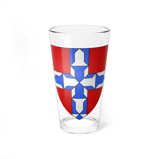 Blason de la ville de Bailleul 59 Nord-France (France) (Coat of Arms) Pint Glass 16oz 16oz - Go Mug Yourself