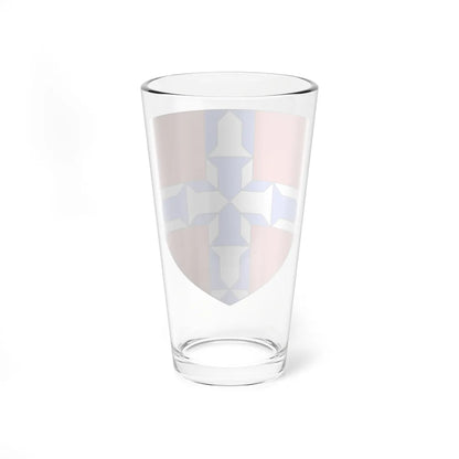 Blason de la ville de Bailleul 59 Nord-France (France) (Coat of Arms) Pint Glass 16oz - Go Mug Yourself