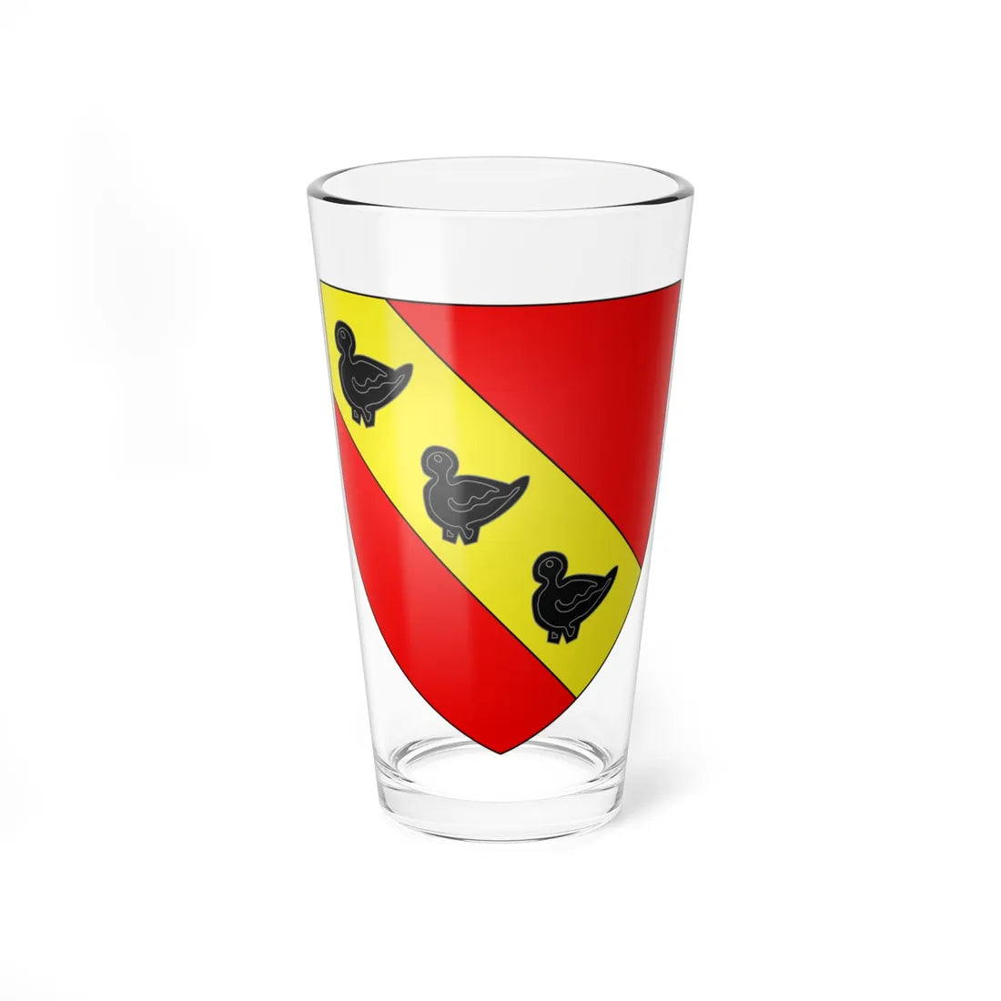 Blason de la ville de Bantigny 59 Nord-France (France) (Coat of Arms) Pint Glass 16oz 16oz - Go Mug Yourself