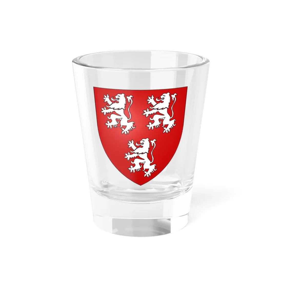 Blason de la ville de Beaumont-en-Cambrésis 59 Nord-France (France) (Coat of Arms) Shot Glass 1.5oz 1.5oz - Go Mug Yourself