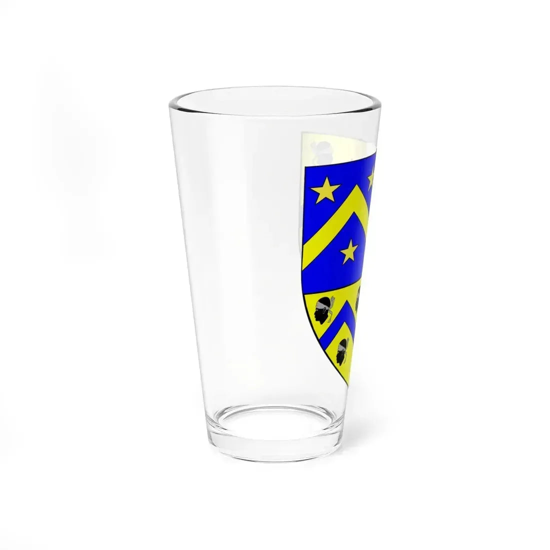 Blason de la ville de Blaringhem 59 Nord-France (France) (Coat of Arms) Pint Glass 16oz - Go Mug Yourself