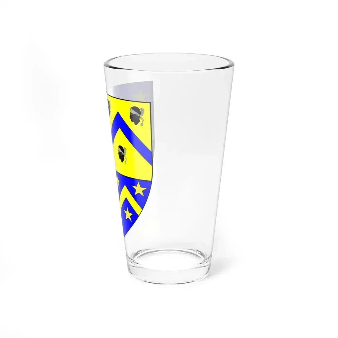 Blason de la ville de Blaringhem 59 Nord-France (France) (Coat of Arms) Pint Glass 16oz - Go Mug Yourself