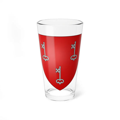 Blason de la ville de Boeseghem 59 Nord-France (France) (Coat of Arms) Pint Glass 16oz 16oz - Go Mug Yourself