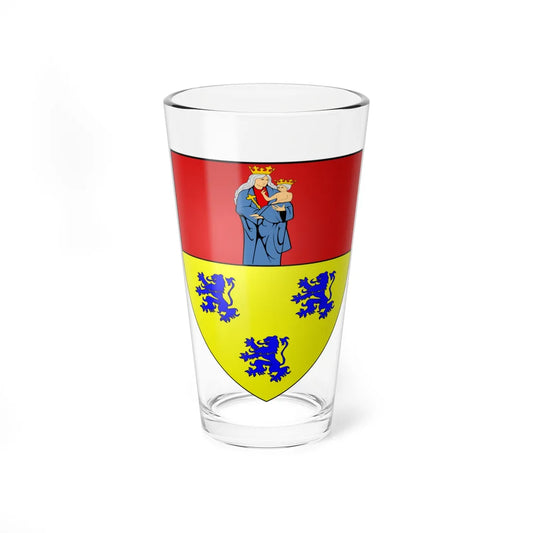 Blason de la ville de Boursies 59 Nord-france (France) (Coat of Arms) Pint Glass 16oz 16oz - Go Mug Yourself