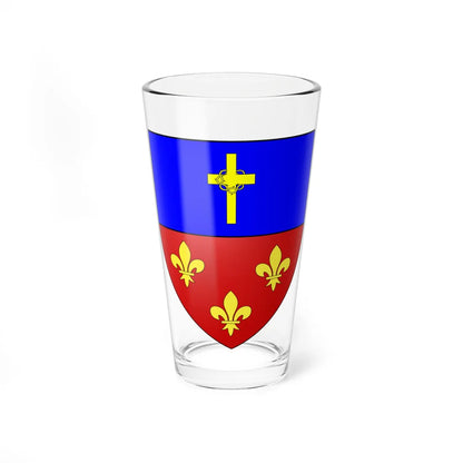 Blason de la ville de Boussières-en-Cambrésis 59 Nord-France (France) (Coat of Arms) Pint Glass 16oz 16oz - Go Mug Yourself
