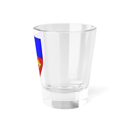 Blason de la ville de Boussières-en-Cambrésis 59 Nord-France (France) (Coat of Arms) Shot Glass 1.5oz - Go Mug Yourself