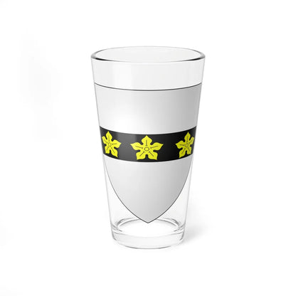 Blason de la ville de Brouckerque 59 Nord-france (France) (Coat of Arms) Pint Glass 16oz 16oz - Go Mug Yourself