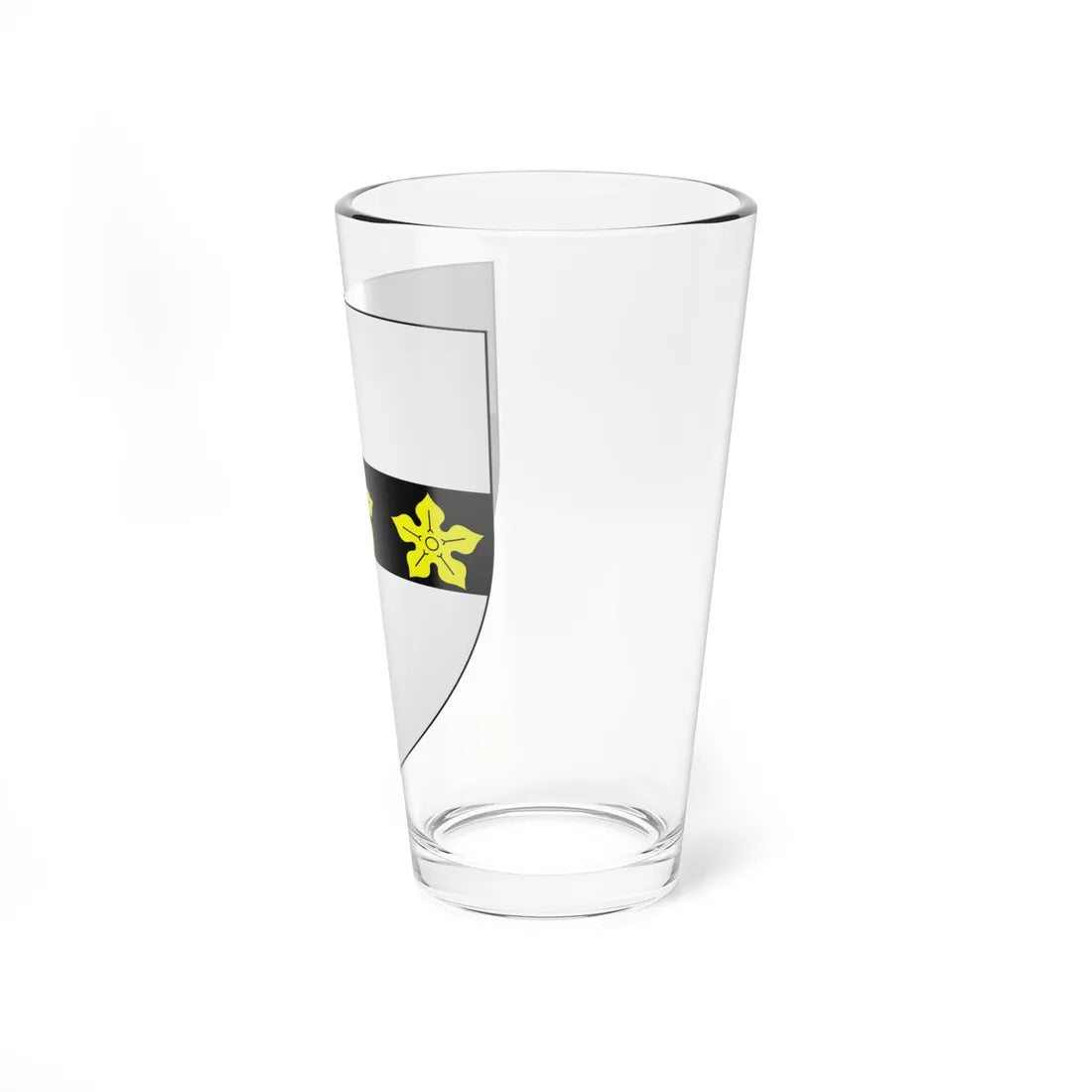 Blason de la ville de Brouckerque 59 Nord-france (France) (Coat of Arms) Pint Glass 16oz - Go Mug Yourself