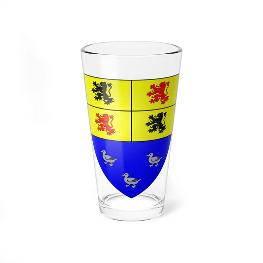 Blason de la ville de Bruay 59 Nord-france (France) (Coat of Arms) Pint Glass 16oz 16oz - Go Mug Yourself