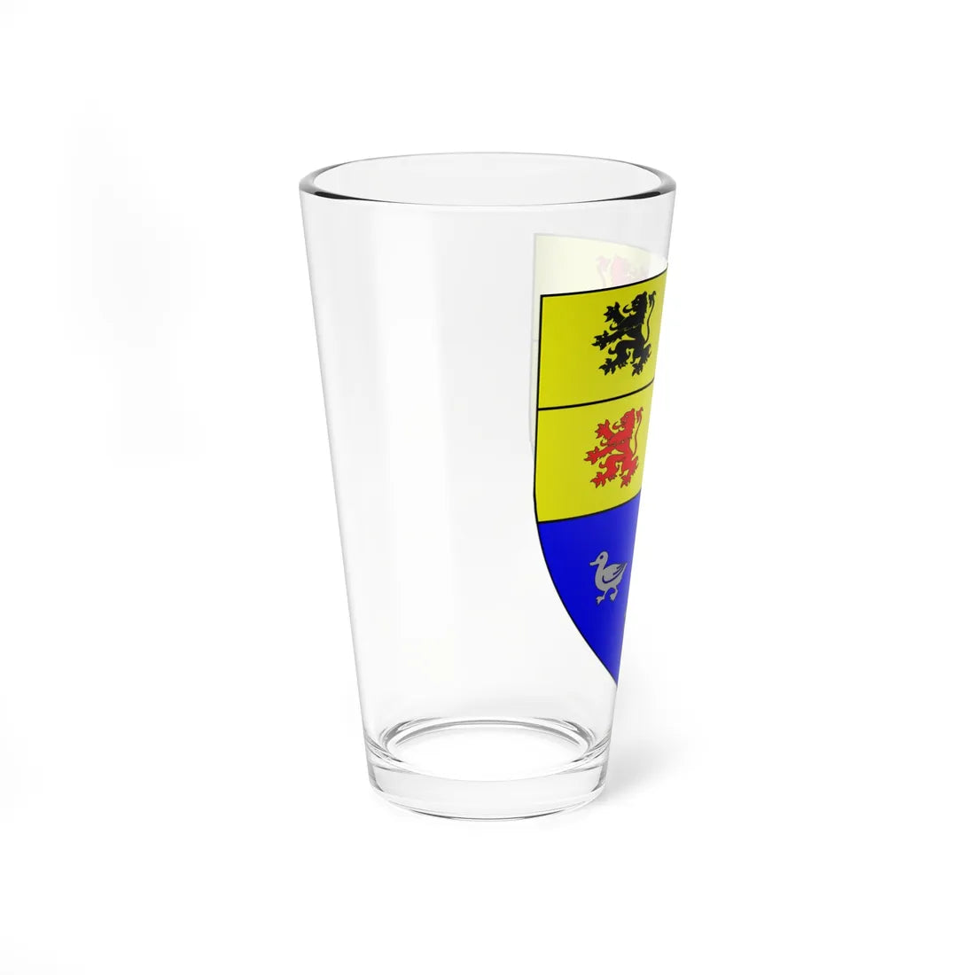 Blason de la ville de Bruay 59 Nord-france (France) (Coat of Arms) Pint Glass 16oz - Go Mug Yourself