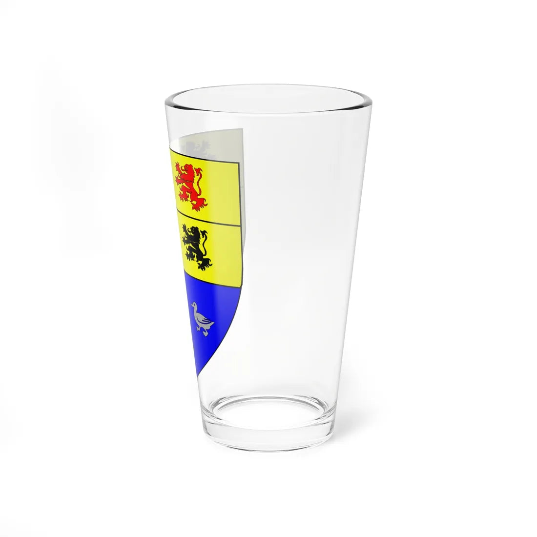 Blason de la ville de Bruay 59 Nord-france (France) (Coat of Arms) Pint Glass 16oz - Go Mug Yourself