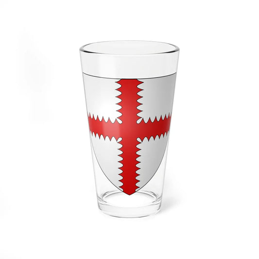 Blason de la ville de Bruille-lez-Marchiennes 59 Nord-France (France) (Coat of Arms) Pint Glass 16oz 16oz - Go Mug Yourself