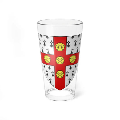 Blason de la ville de Bugnicourt 59 Nord-France (France) (Coat of Arms) Pint Glass 16oz 16oz - Go Mug Yourself