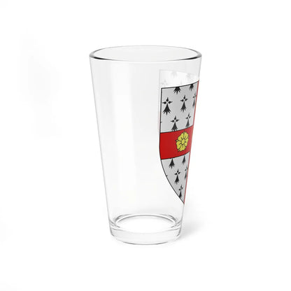 Blason de la ville de Bugnicourt 59 Nord-France (France) (Coat of Arms) Pint Glass 16oz - Go Mug Yourself