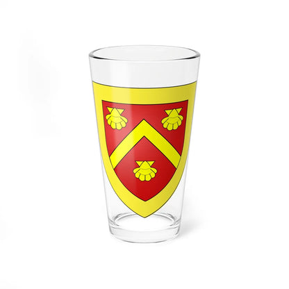 Blason de la ville de Buysscheure 59 Nord-France (France) (Coat of Arms) Pint Glass 16oz 16oz - Go Mug Yourself