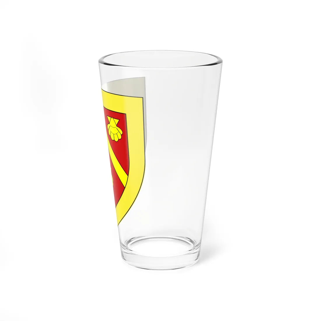 Blason de la ville de Buysscheure 59 Nord-France (France) (Coat of Arms) Pint Glass 16oz - Go Mug Yourself
