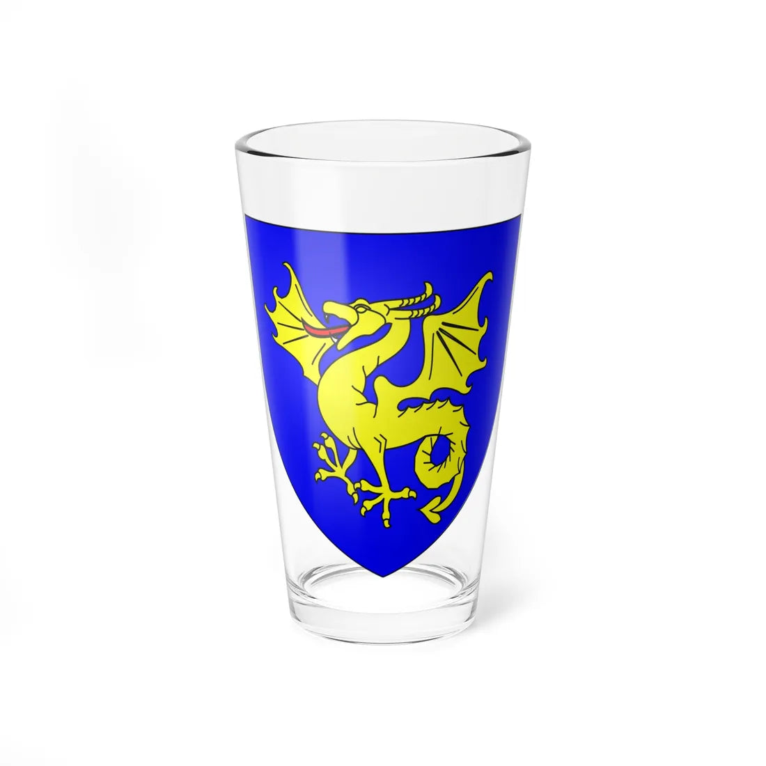 Blason de la ville de Bévillers 59 Nord-France (France) (Coat of Arms) Pint Glass 16oz 16oz - Go Mug Yourself