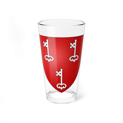 Blason de la ville de Camphin-en-Carembault 59 Nord-France (France) (Coat of Arms) Pint Glass 16oz 16oz - Go Mug Yourself