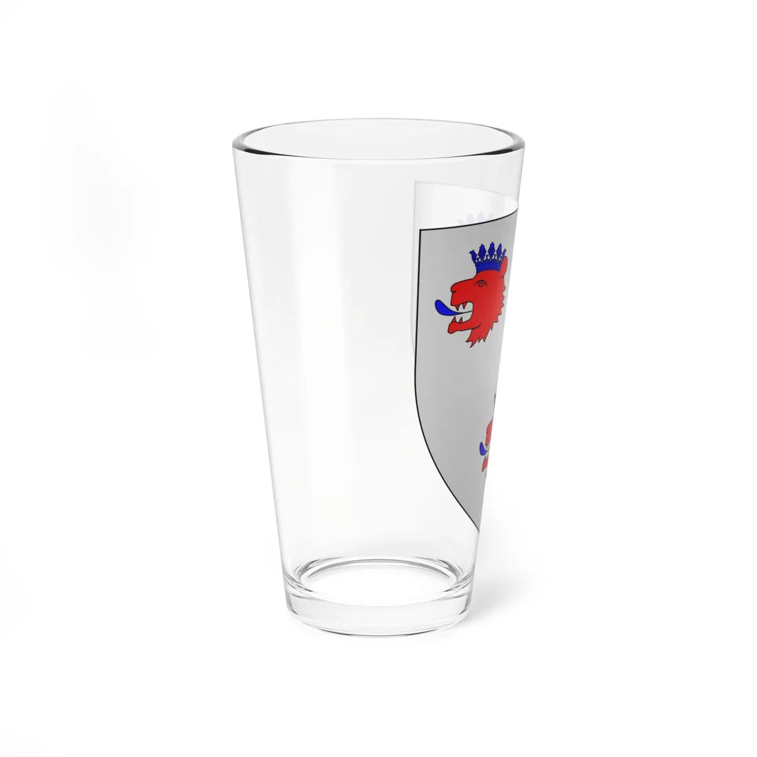 Blason de la ville de Carnin 59 Nord-France (France) (Coat of Arms) Pint Glass 16oz - Go Mug Yourself