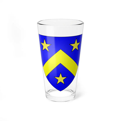 Blason de la ville de Courchelettes 59 Nord-France (France) (Coat of Arms) Pint Glass 16oz 16oz - Go Mug Yourself