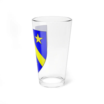 Blason de la ville de Courchelettes 59 Nord-France (France) (Coat of Arms) Pint Glass 16oz - Go Mug Yourself