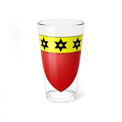 Blason de la ville de Coutiches 59 Nord-France (France) (Coat of Arms) Pint Glass 16oz 16oz - Go Mug Yourself