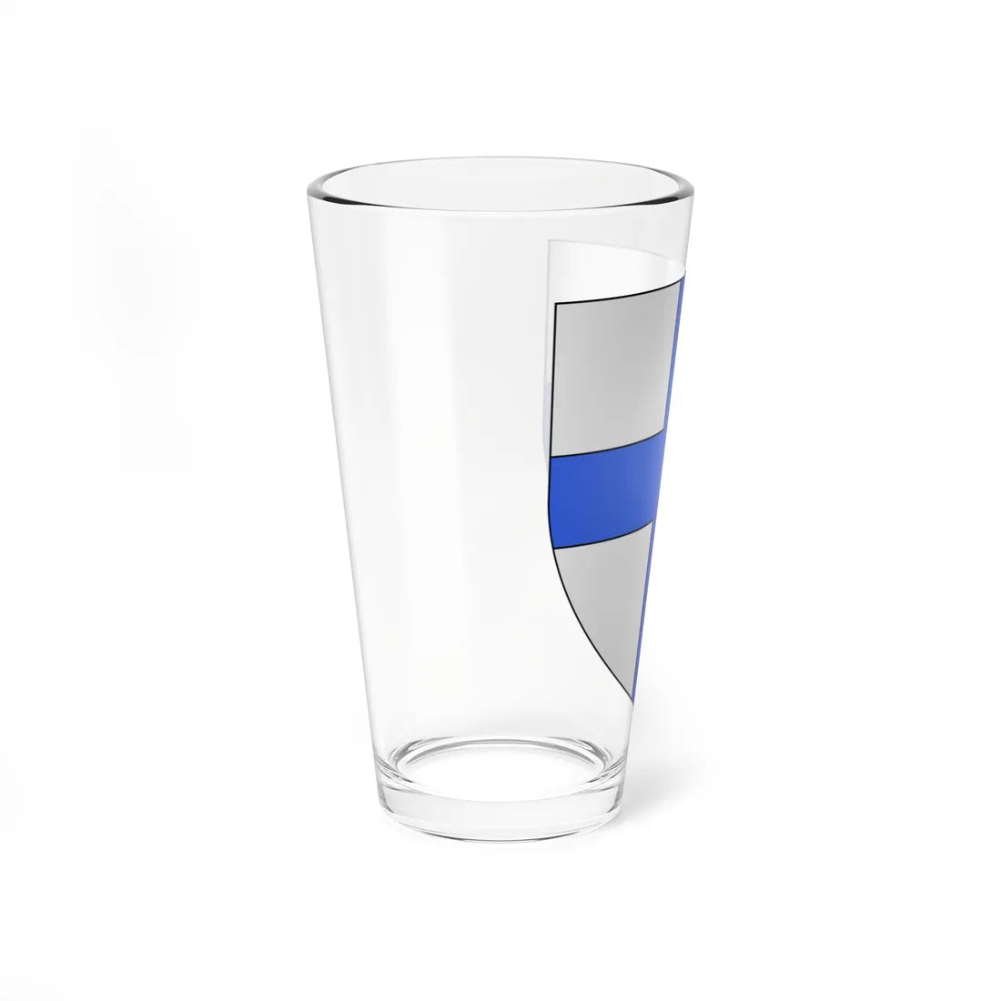 Blason de la ville de Croix 59 Nord-France (France) (Coat of Arms) Pint Glass 16oz - Go Mug Yourself