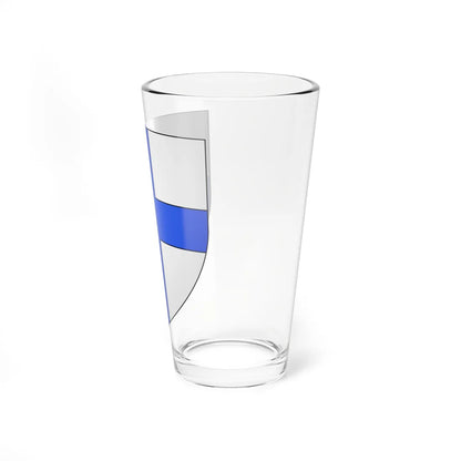 Blason de la ville de Croix 59 Nord-France (France) (Coat of Arms) Pint Glass 16oz - Go Mug Yourself