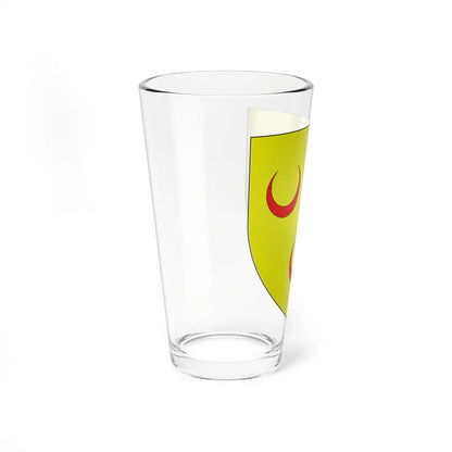 Blason de la ville de Crèvecœur-sur-lEscaut 59 Nord-France (France) (Coat of Arms) Pint Glass 16oz - Go Mug Yourself