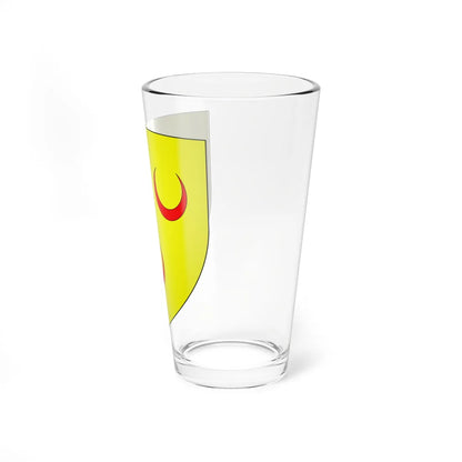 Blason de la ville de Crèvecœur-sur-lEscaut 59 Nord-France (France) (Coat of Arms) Pint Glass 16oz - Go Mug Yourself